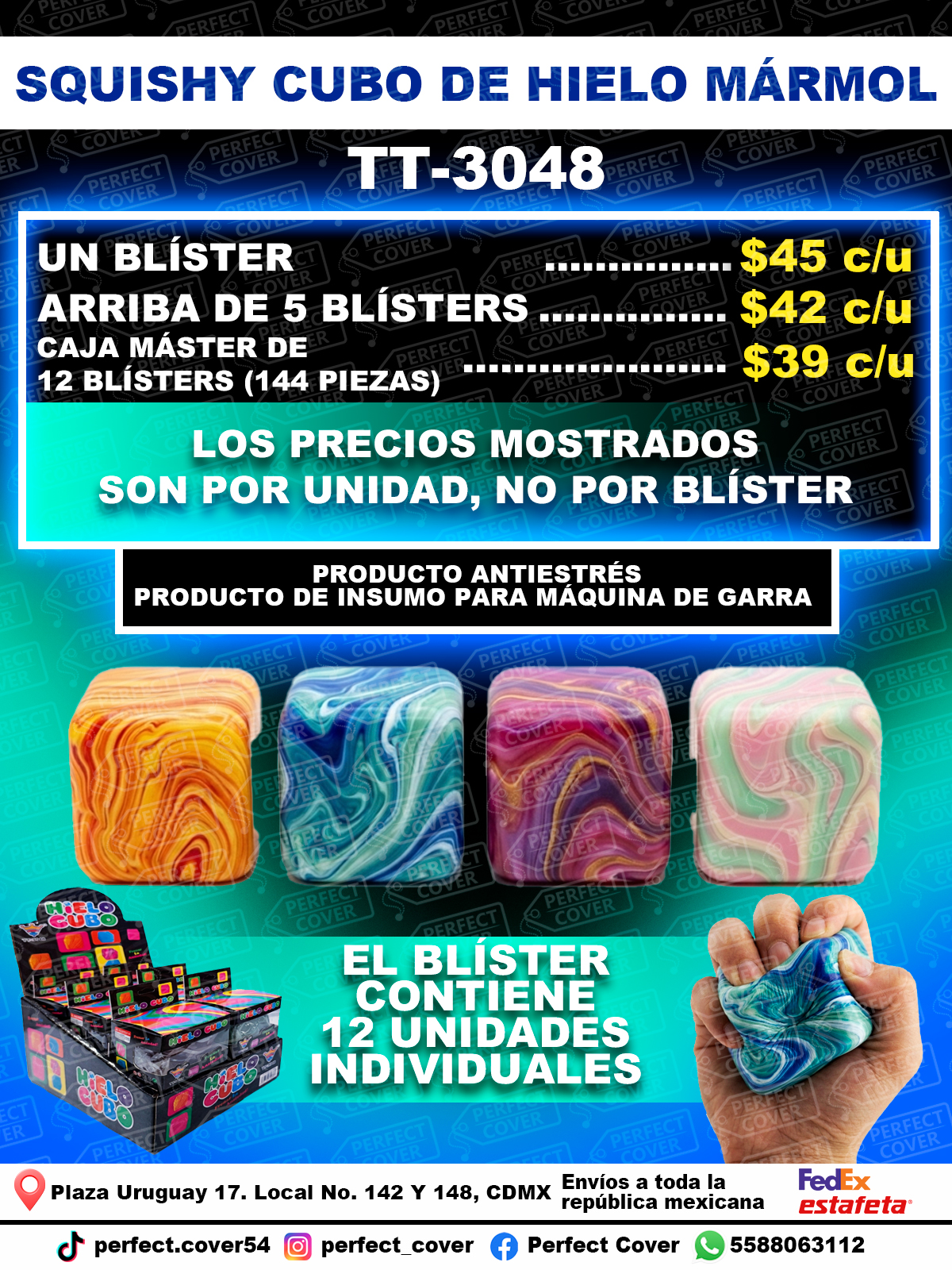 SQUISHY CUBO